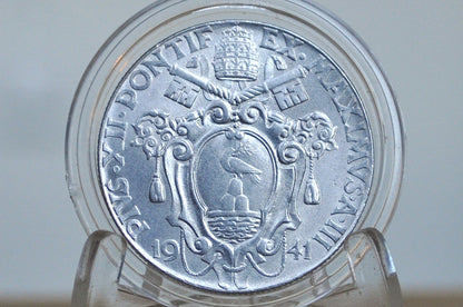 Vatican Coins - BU, Great Conditions, Beautiful Different Designs and Types - Two Lira 1941 Vatican Coin 1940 1 Lira 20 Centesimi