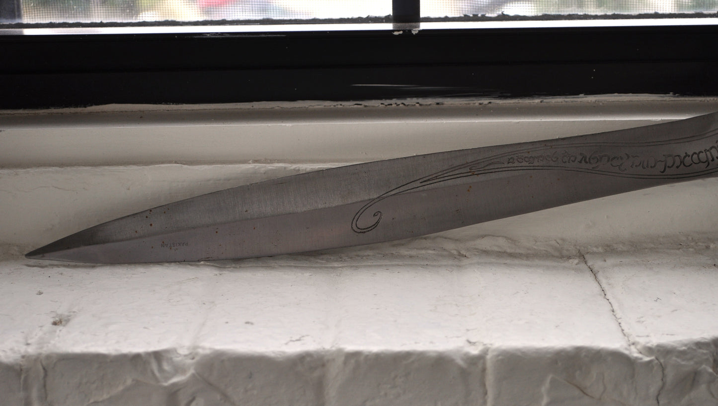 Lord of the Rings Replica Sting Sword Collectible - Frodo Sting Cosplay Sword with Case