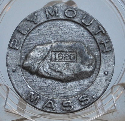 1620 Plymouth Rock, Massachusetts Souvenir Medal - 1620 Plymouth Massachusetts Medallion