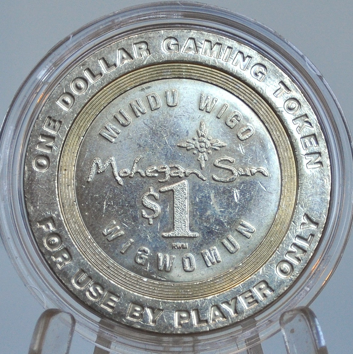 Mohegan Sun One Dollar Gaming Token - One Dollar Gaming Token Mohegan Sun