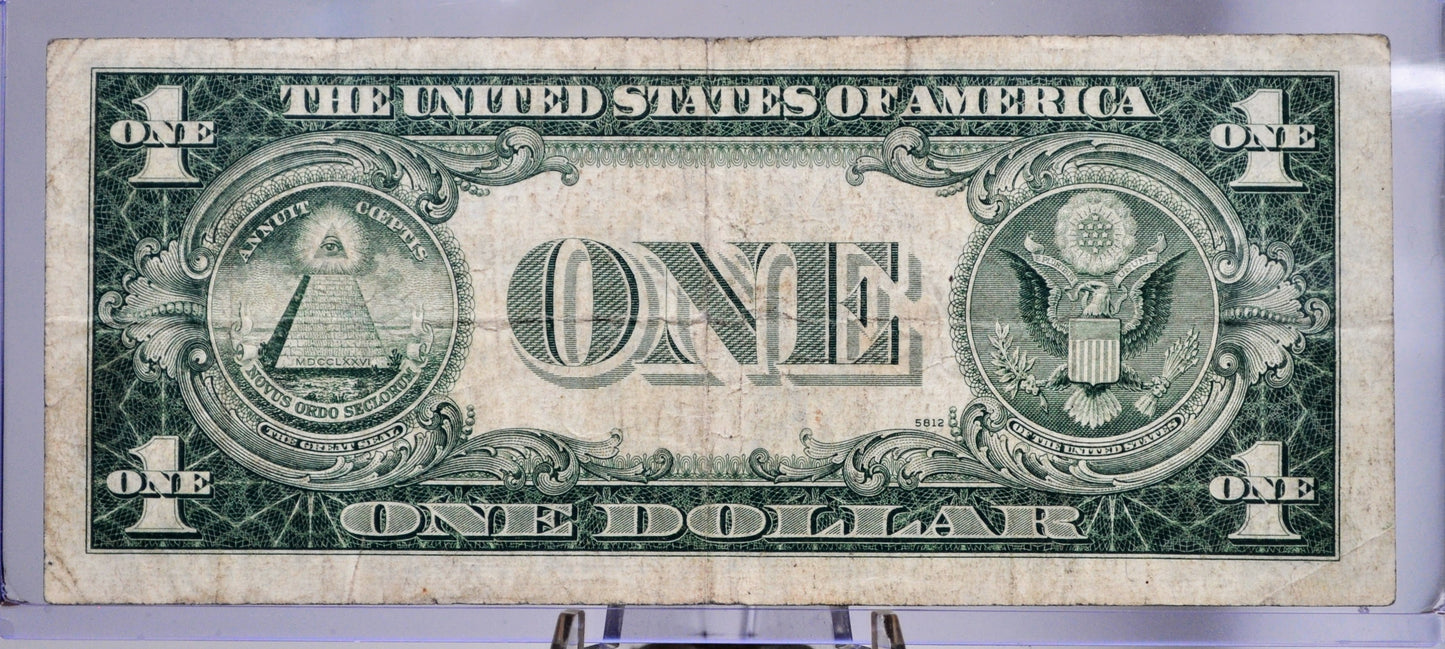 1957 Silver Certificate 1 Dollar Note - Fancy Repeating Serial Number - 99903341 - 1957 One Dollar Blue Seal Banknote - Fr#1619