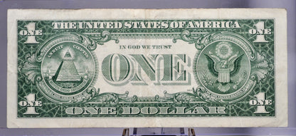 1957A Silver Certificate 1 Dollar Note - Repeat End Fancy Serial Number - 97574949 - 1957 A One Dollar Blue Seal Banknote - Fr#1620