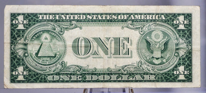 1935 F Silver Certificate 1 Dollar Banknote - Fancy Birthday Serial Number - 19031991 - 1935F Blue Seal Silver Birth Year Note - Fr.1615