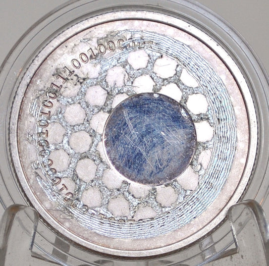 2013 Casascius Precious Metal Bitcoin - Casascius Bitcoin *No Key/Hologram - 2013 Bitcoin 0.25 BTC, 1/2 Troy oz .999 Fine Silver