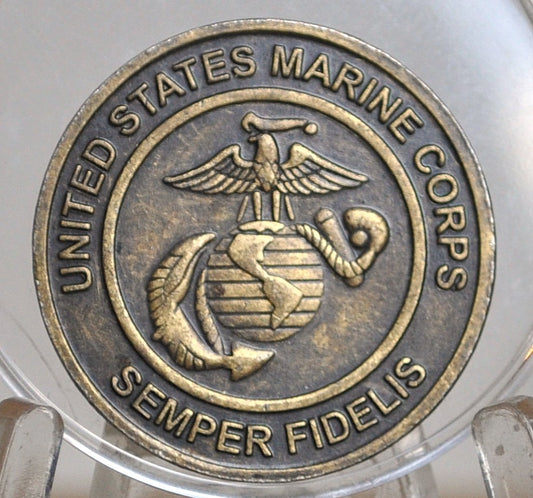 Toys For Tots United States Marine Corps Token - Marine Toys For Tots Teddy Bear Token