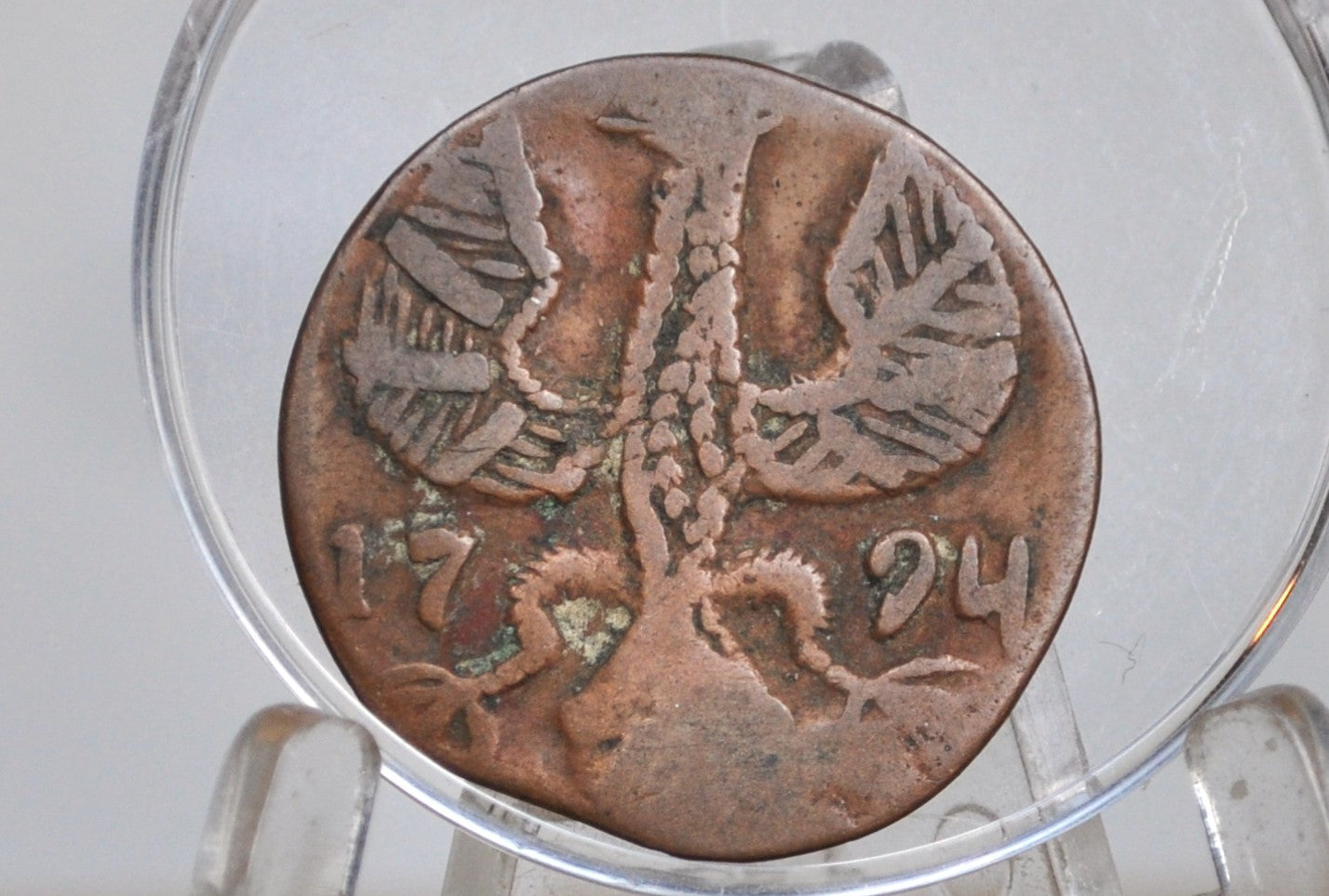 1794 German States 12 Heller - Free Imperial City of Aachen - Great Condition - Old German Coins -