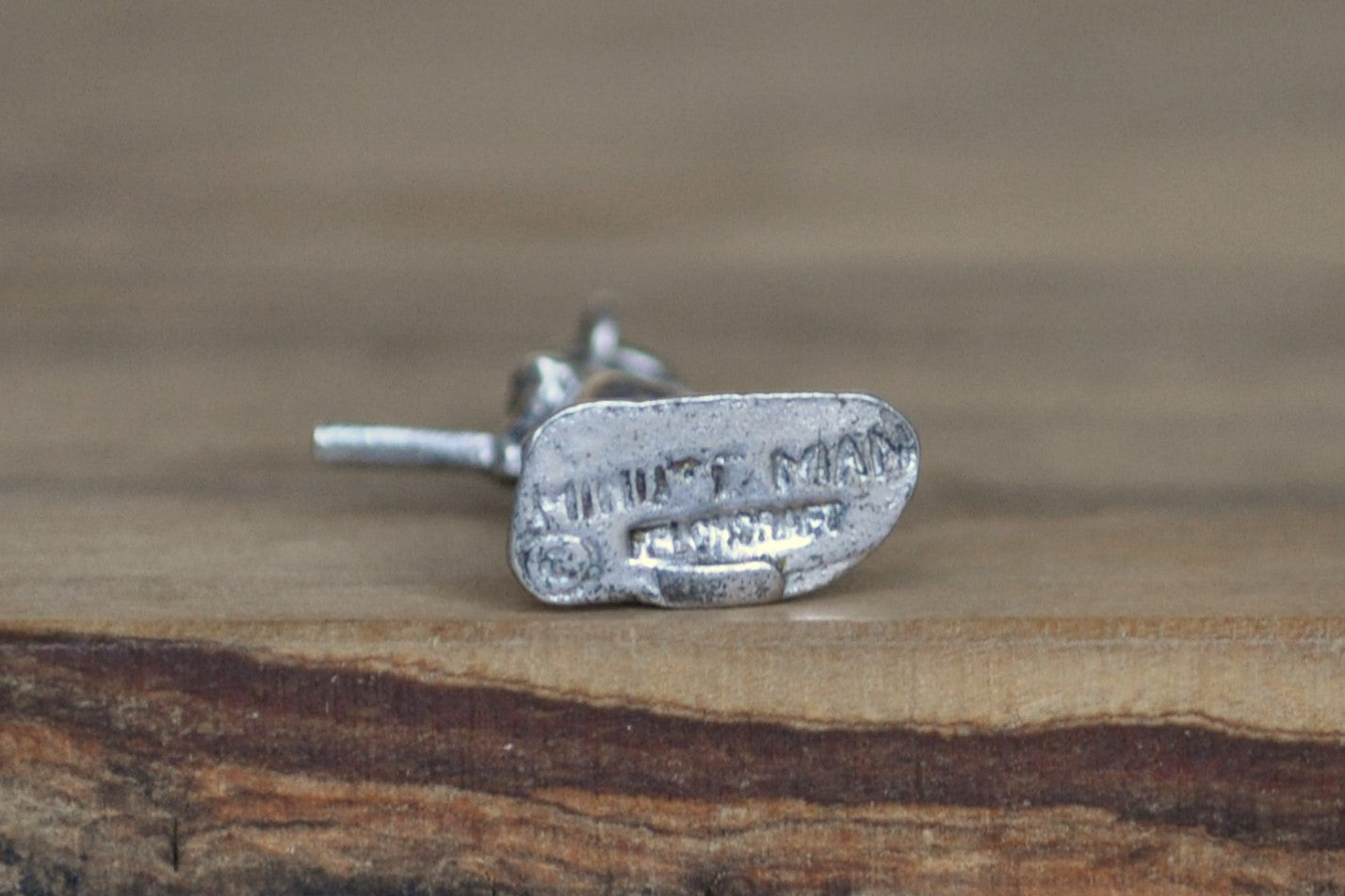 Sterling Silver Danecraft Armed Minute Man Figurine Charm - Tested Sterling Silver - Revolutionary War Charm