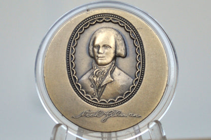 Ladd-Gilman House Exeter New Hampshire Medal - New Hampshire State Treasury 1775-1782