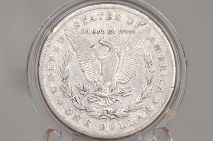 1878 CC Morgan Silver Dollar - Fine Details - Carson City Mint, 1878-CC Morgan Dollar 1878CC Key Date, Affordable 78CC