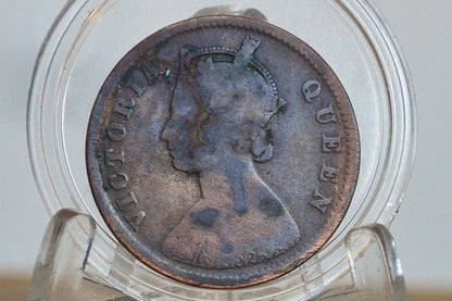 India 1/4 Anna 1862 - Great Condition - 1862 India Quarter Anna - British India One Quarter Anna, Great Coin -