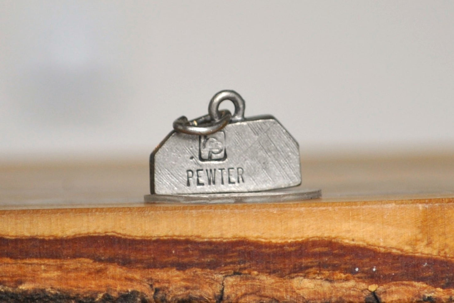 Cool Pewter New Hampshire Bridge Charm - Old Wooden Bridge Charm - New England Bridge Charm