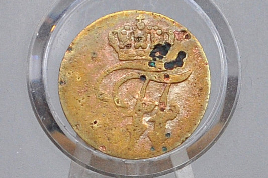 1800-1809 Silver Mecklenberg-Schwerin 1 Schilling - German States Coins - Great Condition - Frederick Franz I - .375 Silver -