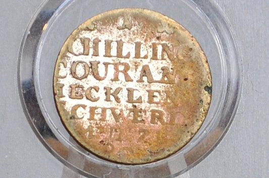 1800-1809 Silver Mecklenberg-Schwerin 1 Schilling - German States Coins - Great Condition - Frederick Franz I - .375 Silver -