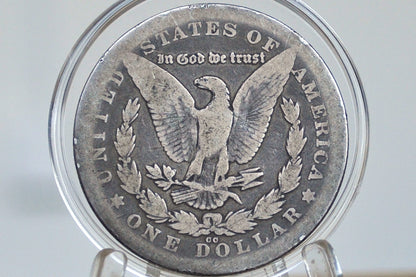 1878 CC Morgan Silver Dollar - Good - Carson City Mint, 1878-CC Morgan Dollar 1878CC Key Date, Affordable CC Dollar