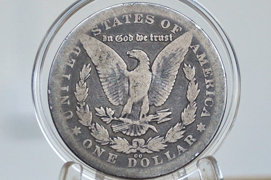 1878 CC Morgan Silver Dollar - Good - Carson City Mint, 1878-CC Morgan Dollar 1878CC Key Date, Affordable CC Dollar