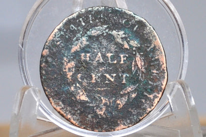 1828 Half Cent - Cull Condition / Grade; Filler Coin - Classic Head Half Cent - 1828 Classic Head Cent 1828 Half Penny