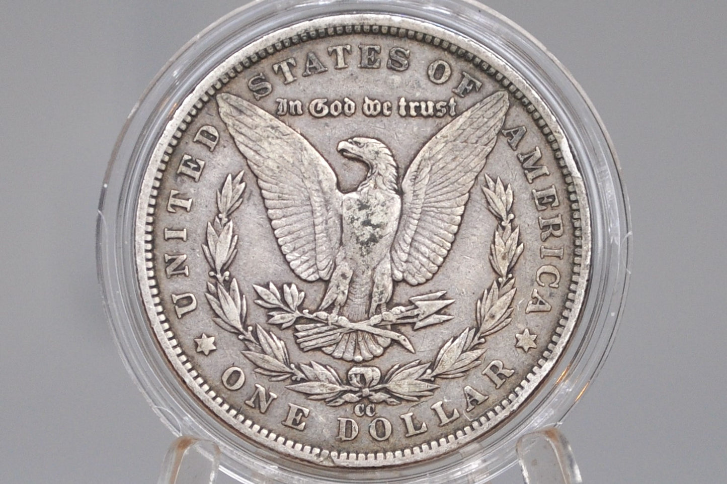 1882 CC Morgan Silver Dollar - XF - Carson City Mint 1882CC Morgan Dollar 1882CC, Rarer Date, Authentic