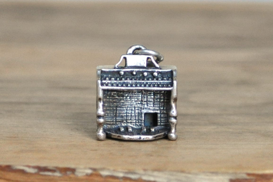 Vintage Beau Sterling Upright Piano Charm! 925 Silver Piano Charm, Awesome Piece!