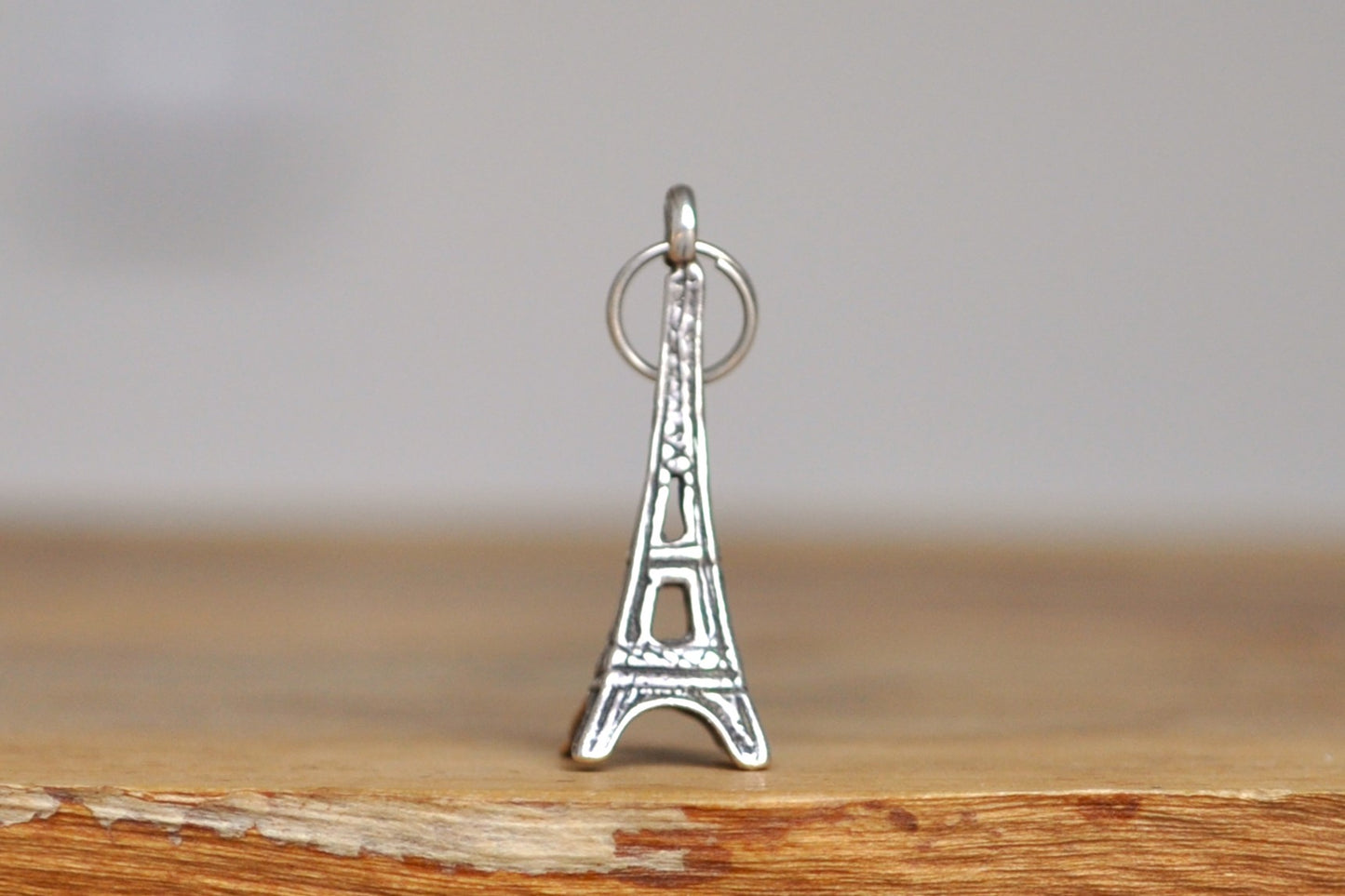 Sterling Silver Eifel Tower Charm - Tested Sterling Silver - Paris Souvenir Charm