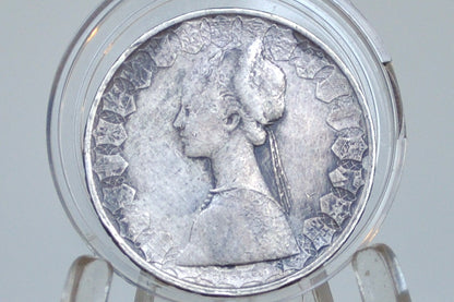 Italian 500 Lire Coin 1959 - XF - Beautiful Italian Coin - Silver 500 Lire Italy