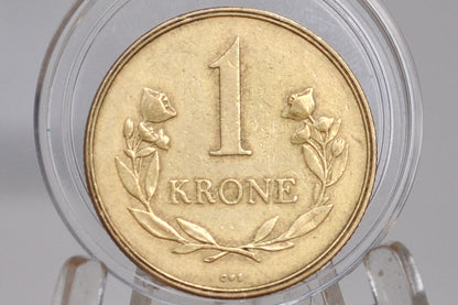 1957 1 Krone Greenland - Only 100K Made - One Krone Greenland 1957 - Great Coin for a Collection, Greenland Coins