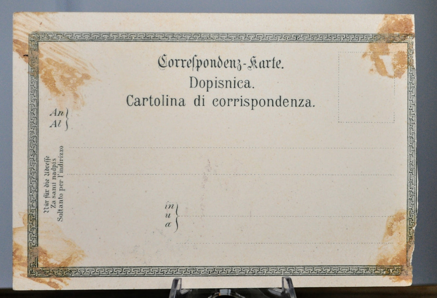 1900s Volosca Croatia Coast Raoul Frank Artist Postcard - Ottmar Zieher Publisher - Antique Croatian Town Zieher Lithograph Postcard