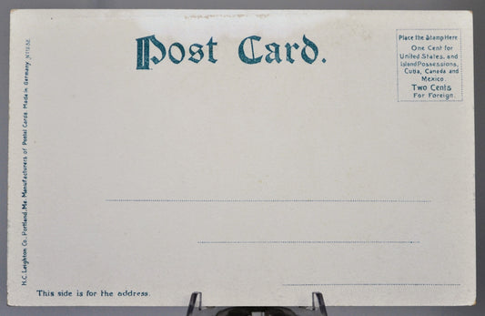 1900s Lake Winnipesaukee Alton Bay NH Postcard - Made in Germany, Unposted/Blank - Vintage Alton New Hampshire Lakes Region Postcard