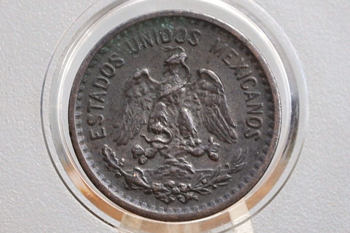 1913 Mexican 1 Cent - Choice AU - Mexico City Mint - Awesome Coin - 1913 Once Cent Mexico