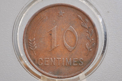 1930 Luxembourg 10 Centimes - Great Condition - Grand Duchy of Luxembourg 1930 - Great Coin for Collections or Jewelry!