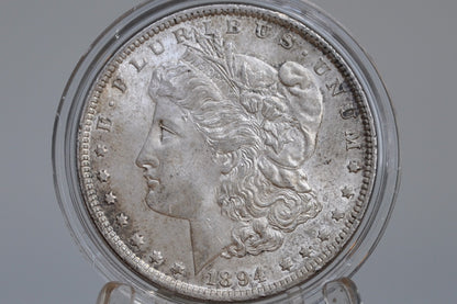 1894 Morgan Silver Dollar - Uncirculated - Philadelphia Mint 1894 Morgan Dollar - 1894 P Silver Dollar
