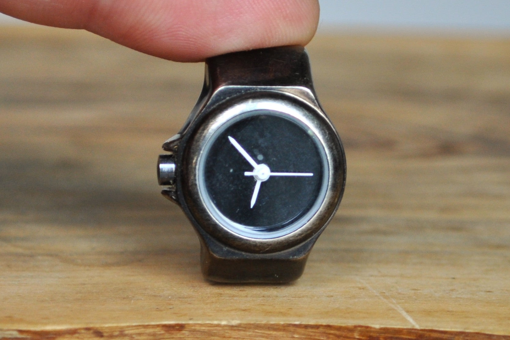 Unique Afterthoughts Ring Watch - Base Size 7 (Expandable