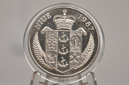 Steffi Graf 1987 Five Dollars Medallion - Olympic French Champion Steffi Graf 1987 Token