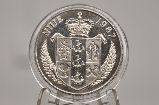 Steffi Graf 1987 Five Dollars Medallion - Olympic French Champion Steffi Graf 1987 Token