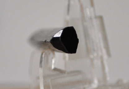 Black Tourmaline Rough Cylinder Raw Piece - Crystal Raw Black Tourmaline