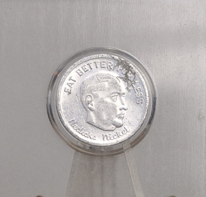 Nedick's Nickel "Eat Better For Less" - Nedick Nickel Five Cents in Purchase