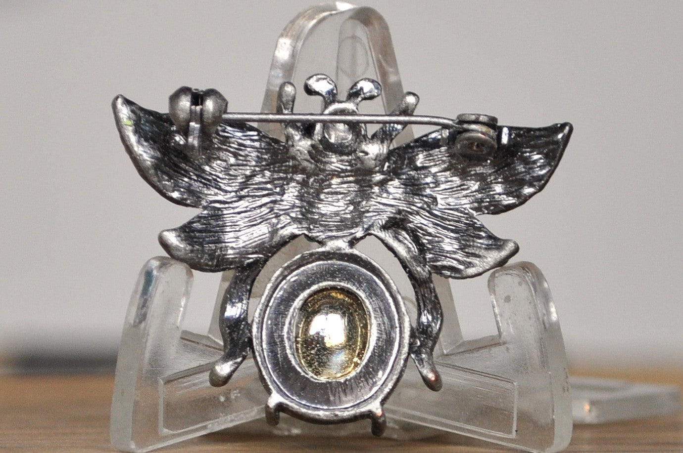 Blue Insect Bee Brooch Antique - Vintage Insect Blue Brooch