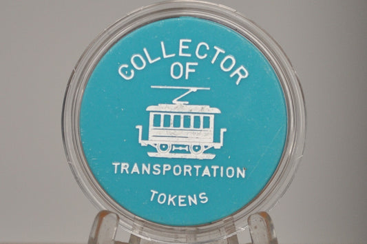 Collector of Transportation Tokens George H. Wyatt Mass - Transportation Token Collector Award