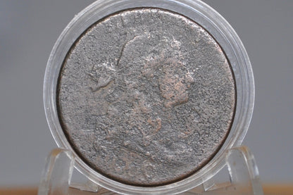 1800 Draped Bust Large Cent - Fair / Cull Grade - US Large Cent 1800 - 1800 One Cent US - Cull / Low Grade - Type Coin