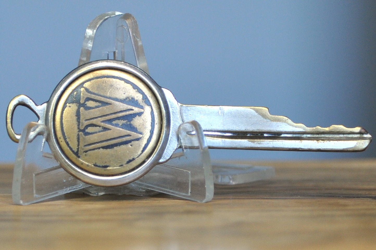 1950s Customized Texaco Star Key Fob - Antique 1950s Texaco Car Keys