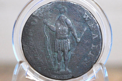 1787 Massachusetts Cent - VG/Fine Details - Arrows in Left Talons - Massachusetts 1 Cent 1787 Colonial Issue Cent Commonwealth Cent