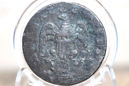 1787 Massachusetts Cent - VG/Fine Details - Arrows in Left Talons - Massachusetts 1 Cent 1787 Colonial Issue Cent Commonwealth Cent