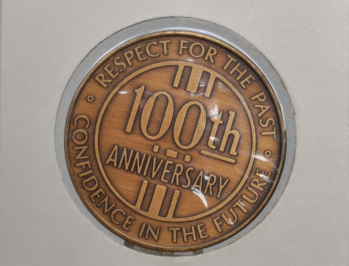 Iowa Centennial 100th Anniversary - 100th Anniversary of Iowa Statehood Commemorative Medallion