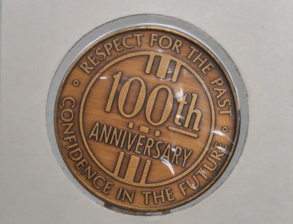 Iowa Centennial 100th Anniversary - 100th Anniversary of Iowa Statehood Commemorative Medallion