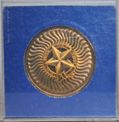 C.S. Cutty Sark Solid Bronze Medallion In Case - The Cutty Sark 1869 Medallion