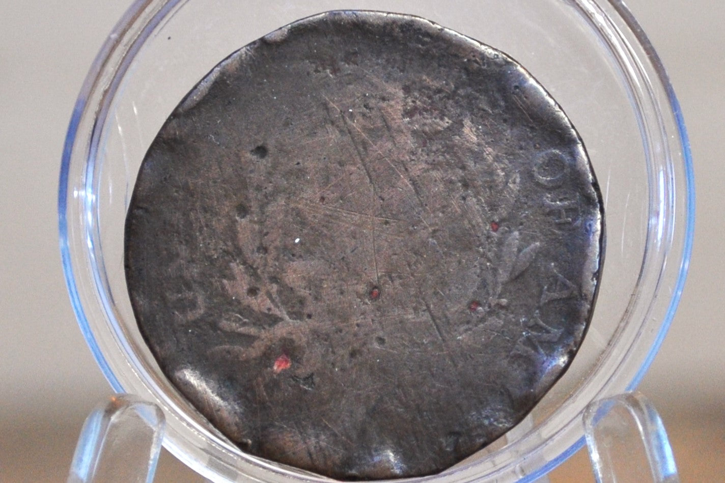 1794 Liberty Cap Large Cent - G/VG Details, Damaged - Rare Coin Type - US Large Cent 1794 Liberty Cap Cent