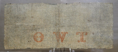 1862 Missisquoi Bank 2 Dollar Obsolete Note - Vermont Obsolete Currency - Sheldon, VT - 1862 Vermont Two Dollar Obsolete Banknote