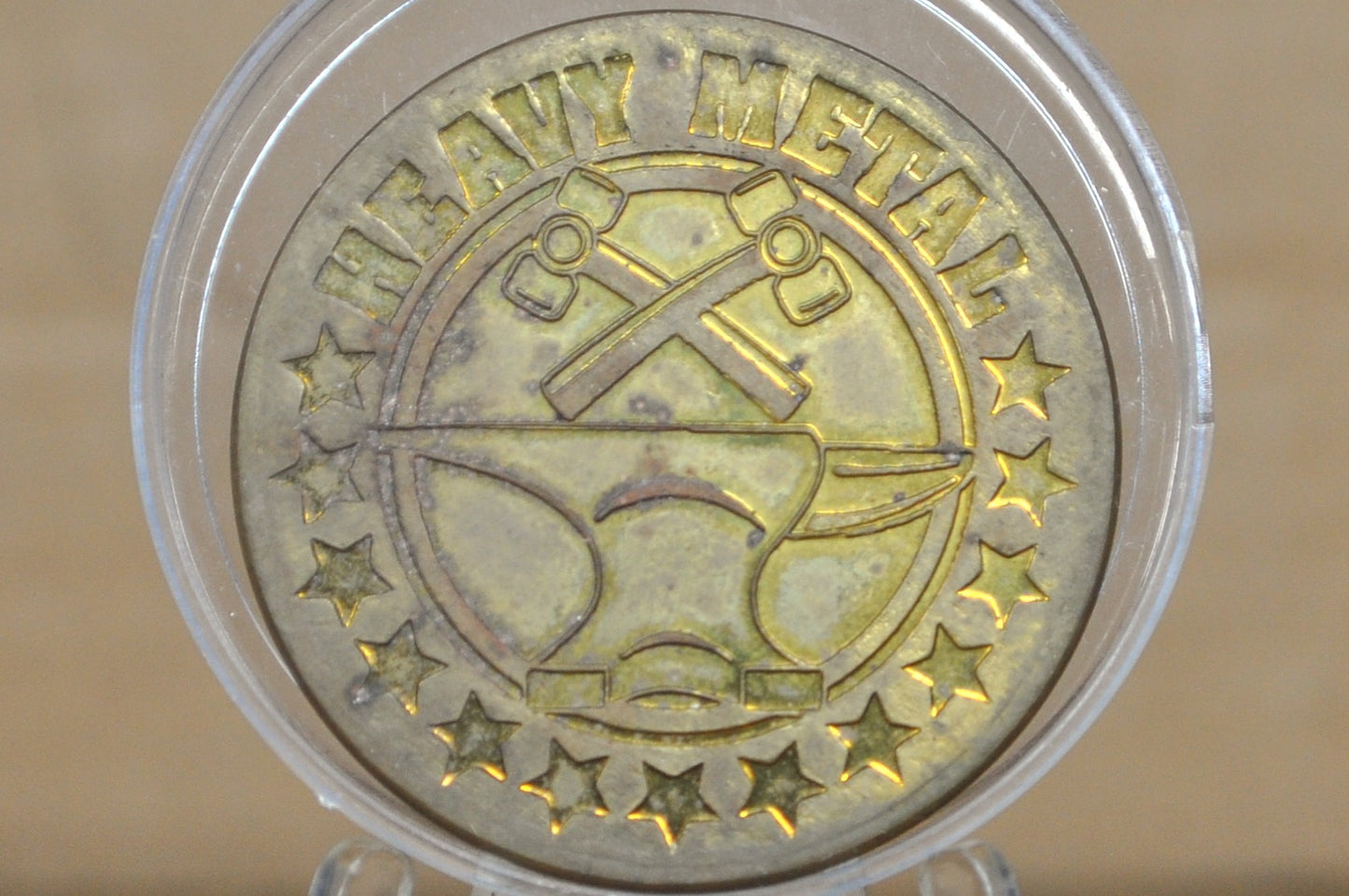 1994 Heavy Metal Slammer - Whammer Imperial Challenge Coin Token Medal