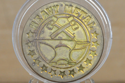 1994 Heavy Metal Slammer - Whammer Imperial Challenge Coin Token Medal