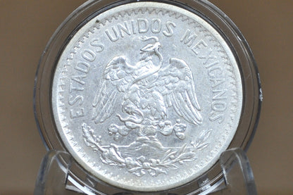 1906 Silver 50 Centavos Mexico - AU Grade - Mexican Fifty Centavos Silver Mexican Coin 1906
