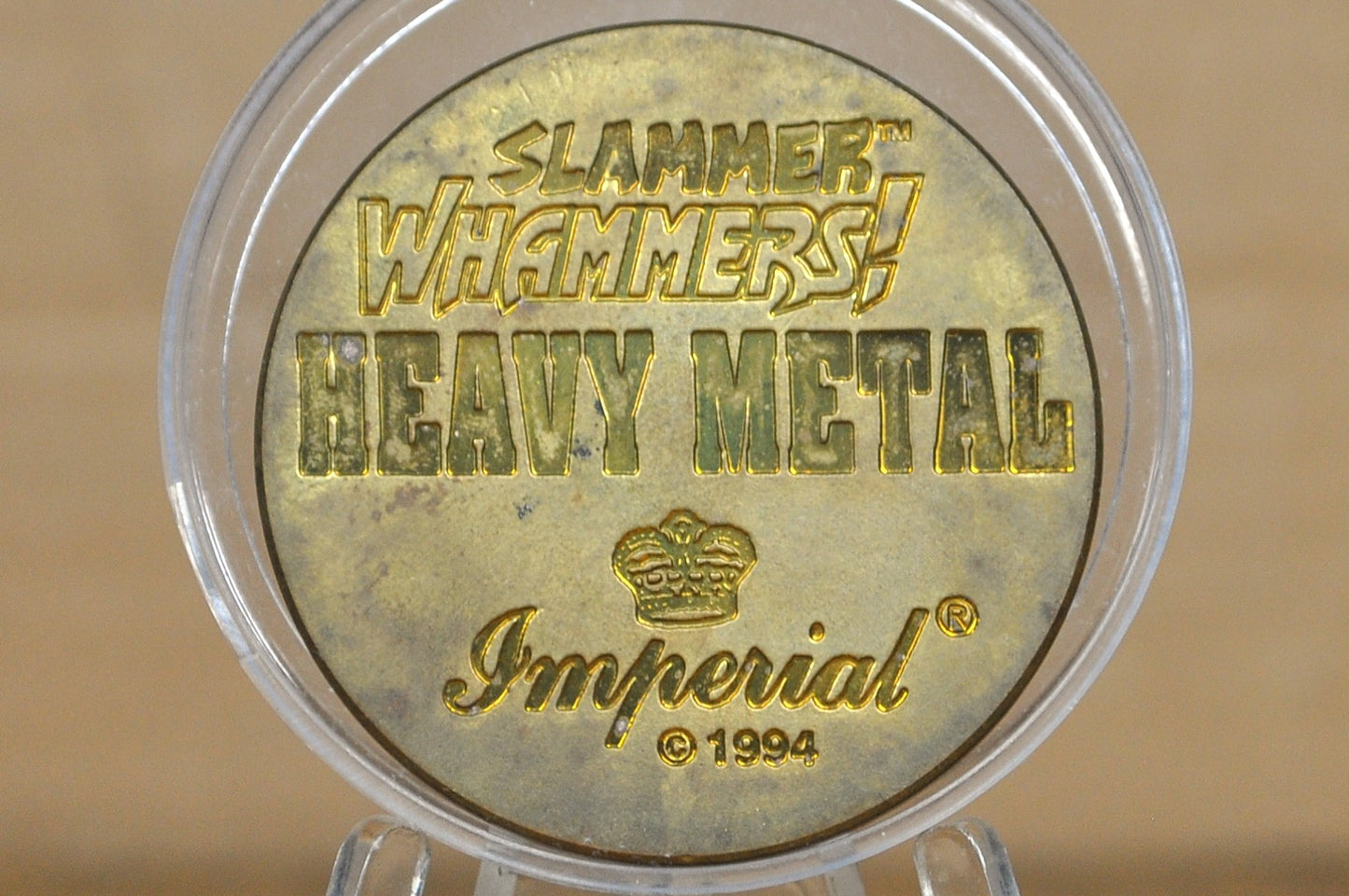1994 Heavy Metal Slammer - Whammer Imperial Challenge Coin Token Medal
